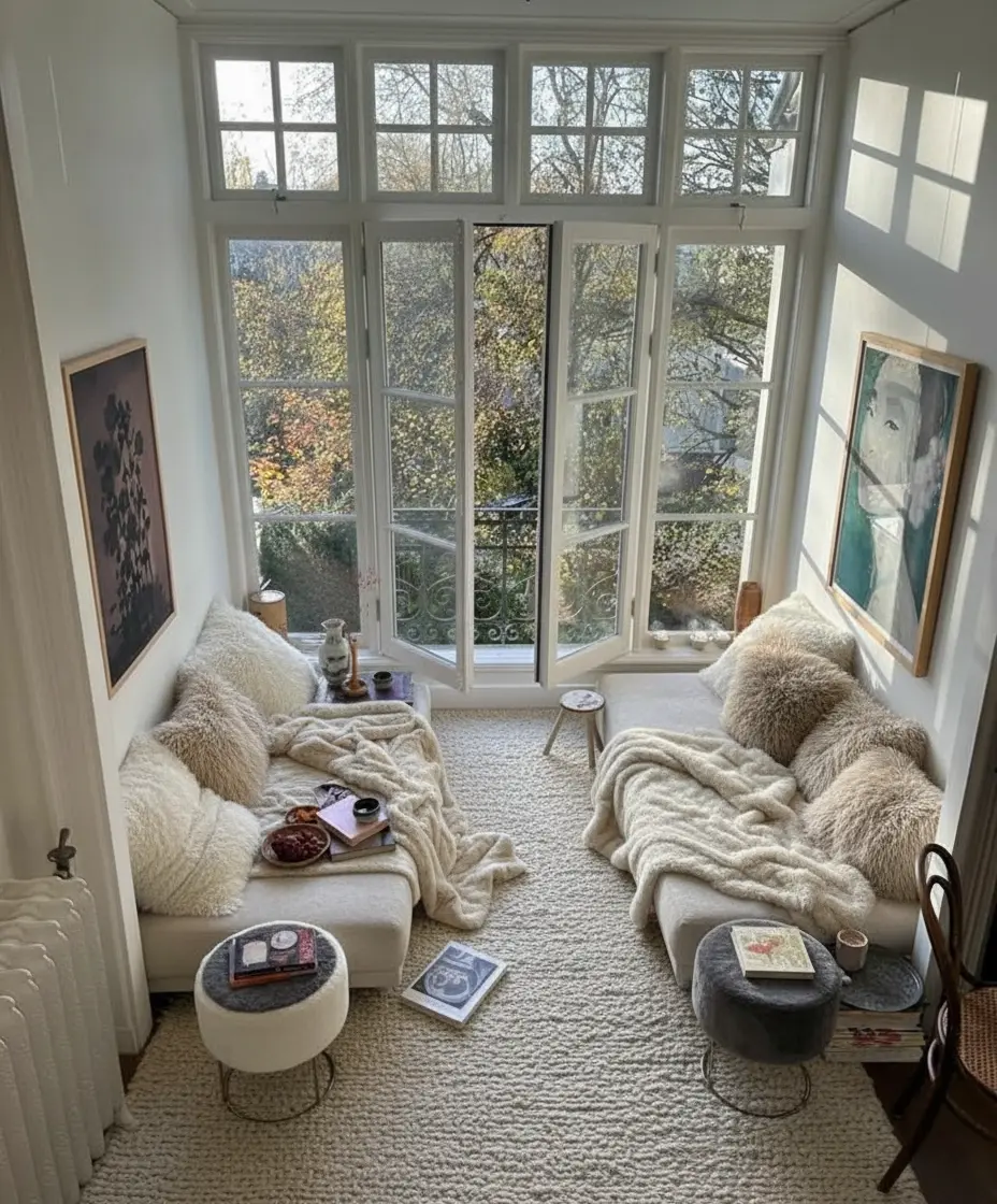 faux-fur room design