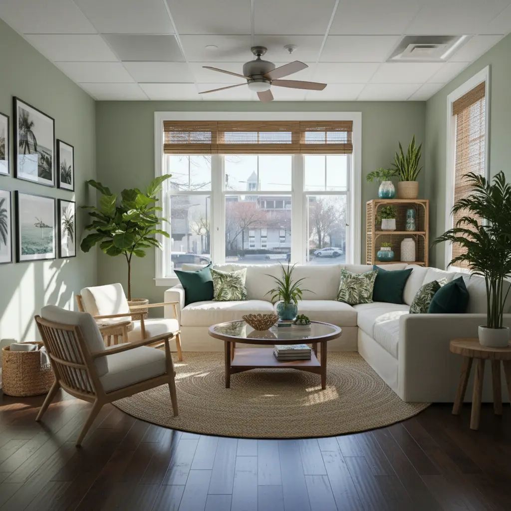 tropical room design