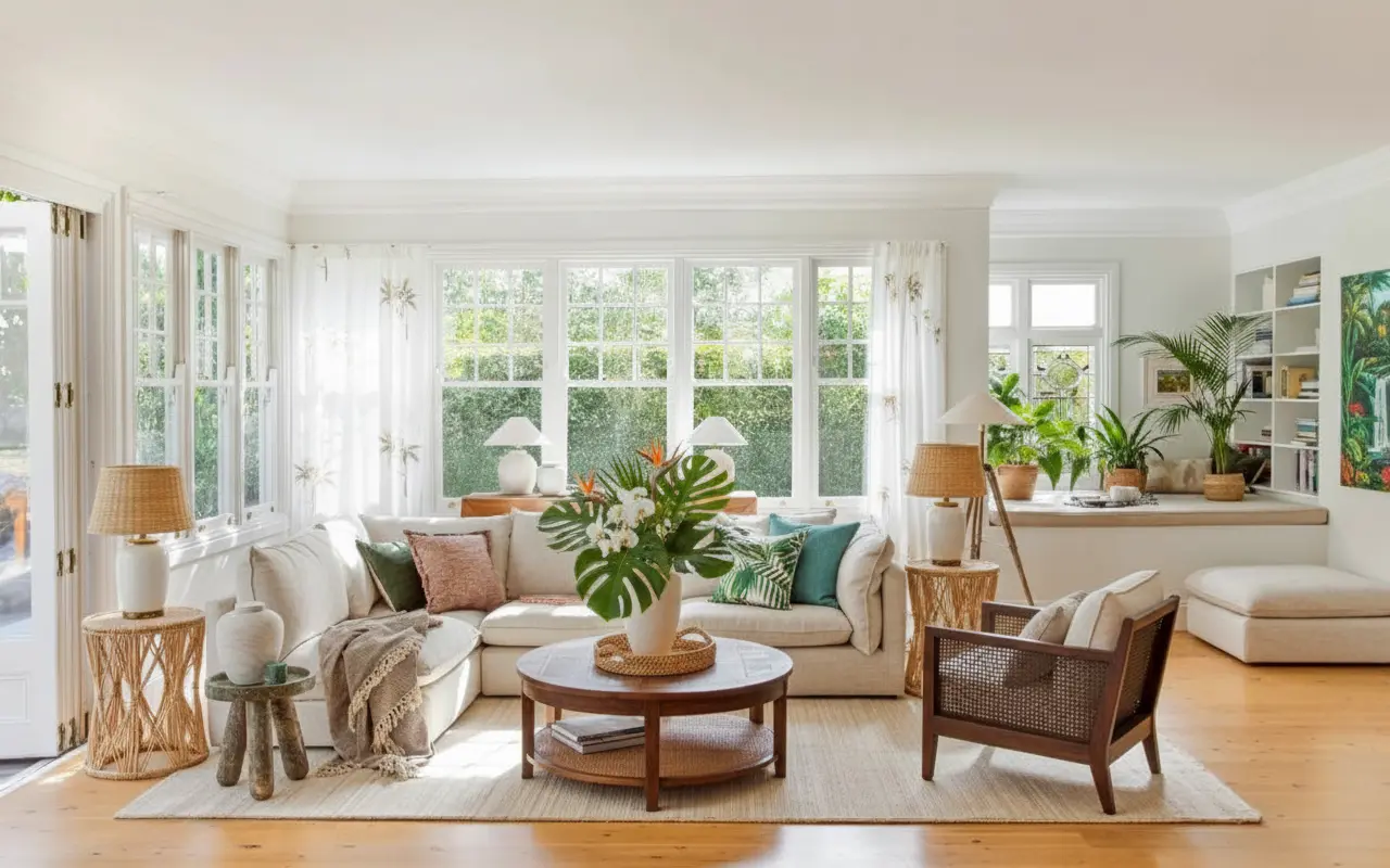 tropical room design